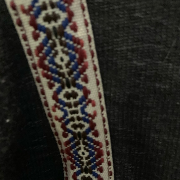 Sababa Black Top with Embroidered Trim - Picture 2 of 6